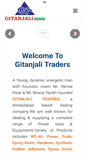 Mobile Screenshot of gitanjalitraders.com